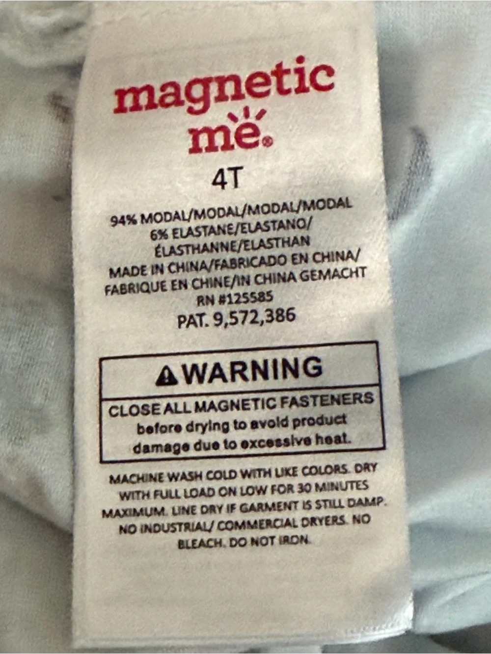 Magnetic Me America The Beautiful Two Piece Pajama Size 4T  NEW